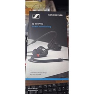 Sennheiser IE40 Pro wired sports headphones are equipped with precision noisecanceling headphones fo