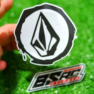 Volcom circle printing sticker