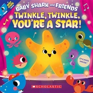 TWINKLE TWINKLE YOU'RE A STAR/BABY SHARK AND FRIENDS/貼紙書
