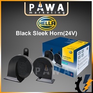 Original Hella Black Sleek BM Horn Snail Horn Set 24V Lorry Truck 3FH 940 800 821