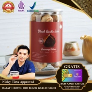 Black Garlic Solo HSD  ( Bawang Hitam Tunggal) 500 Gr
