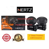 Hertz DT 24.3 - 80 Watt Max Power 1inch Dieci Series Dome Tweeters with Crossover