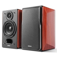 Edifier P17 Passive Bookshelf Speakers - 2-Way Speakers with Built-in Wall-Mount Bracket - Perfec...