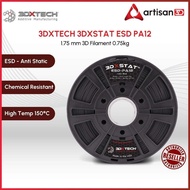 3DXTECH 3DXSTAT ESD NYLON 12 Filament | ESD-Safe | 1.75mm | 750gm | Bambu Lab | Creality | Elegoo