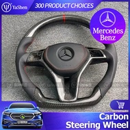 YaShen Mercedes Benz Carbon Fiber Steering Wheel Replacement Parts Modified Customized GLA X156 CLA 