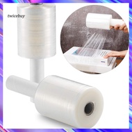 [TY] Furniture Wrapping Film Stretch Film with Handle Strong and Easy-to-use Hand Stretch Wrap for Moving and Packing Heavy Duty Shrink Film