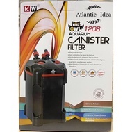 KW OWL 1208 UV Canister Filter For up to 3 feet tank 3 kaki akuarium