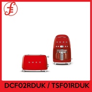 Smeg Coffee Breakfast Set [DCF02 (Drip Coffee) + TSF01 (Toaster)] (COFFEE MACHINE)