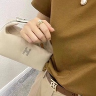 HERMES 拼色 Bride-a-Brac大號飯盒包24*12*15 98新配件購證塵袋