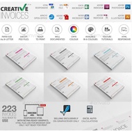 Invoice Fully Editable Template | Multi Format