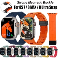 Silicone Strap for Xiaomi Smartwatch Series GS8+ Ultra Magnetic Buckle Silicone Strap For Xiaomi hua