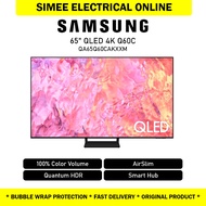 [NEW 2023] SAMSUNG 65 Inch Q60C QLED 4K Smart TV 100% Colour Volume with Quantum Dot QA65Q60CAKXXM