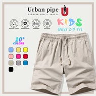URBAN PIPE Short For Kids Plain 2-9 Yrs Boys Kid Shorts Knee-Length 100% Cotton High Quality 7751