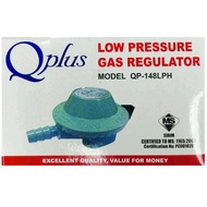New Ready Stock Qplus Brand Low Pressure Gas Regulator Kepala Gas Dapur Model QP-148LPH 1 Each (With Bubble Wrap)