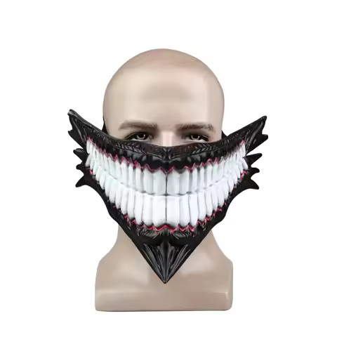 Cosplay Okarun Ken Takakura Face Mask for Adult Halloween Scary Masquerade Masks