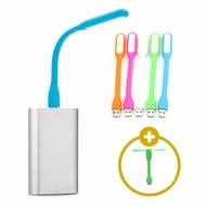 Paket Mati Lampu - Lampu Portable + Kipas Portable - USB PORT