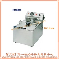 【WUCHT】 EAGLE DEEP FRYER 10Liters / SINGLE TANK DEEP FRYER # DDF3300 - Larger tank  - Auto Cut-off f