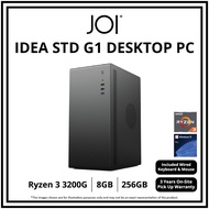 JOI IDEA STD G1 DESKTOP PC ( RYZEN 3 3200G 8GB 256GB RADEON W11P )