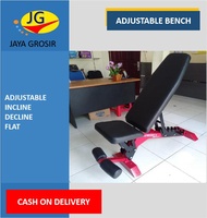 ADJUSTABLE BENCH BANGKU SIT UP ALAT SIT UP FITNESS BENCH - IMPRESSIVE COZY
