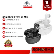 SonicGear TWS Q3 ANC / Huge Driver noise cancelling earbuds