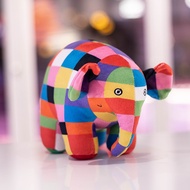 【Trending in Fashion】 Cartoon Anime Elmer The Elephant Figure Plush Toy Lovely Plaid Elephant Emma P