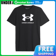 Under Armour | Quần áo thể thao Under Armour phong cách ngắn tay cho nữ và trẻ em Big Logo 1363282-0