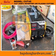 Mello CUT45 Inverter Air Plasma Cutter (IGBT), Input 6.3kVA, Output 20-45Amp, Max. Cutting 14mm, 6.8