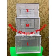 Shoe box animal/ with ventilation holes, size L (L36 x W28 x H21 cm)