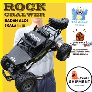 Remote Control Car 4x4 Off Road 1:10  Scale Aloy Body  Size Besar 42cm Kereta Kontrol Monster Truck