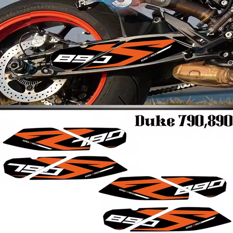 For KTM Duke790 Duke890 Protector Swing Arm Stickers Motorcycle Accessories SwingArm Decals Adventur