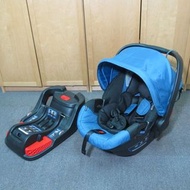 近全新Britax B-Safe 35 提籃式安全座椅 ISOFIX嬰兒汽座 BRITAX BABY CAR SEAT  含底座 附 新生兒墊 限自取板橋