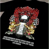 ArAk Bali T-shirt VOL4 - Distro T-shirt with ArAk Bali word motif VOL4 - Men's and Women's T-shirt