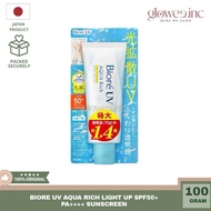 - BIGSIZE Biore UV Aqua Rich Light Up Essence SPF50+ PA++++ Original Japan