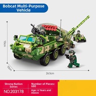 Modern US Military M1A2 Field Tank F-16 Fighter Jet Assembly Model Birthday Gift Toy Building Blocks