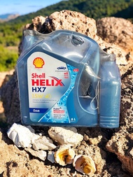น้ำมันเครื่อง Shell Helix HX7 15W-40 เทคโนโลยีสังเคราะห์ ดีเซลคอมมอลเรล ขนาดบรรจุ 6+1L.