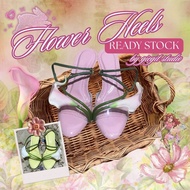 Giegit Studio ~ Handmade Flower Heels ~ Calla Lilly Heels ~ Orchid Heels ~ Flower Heels Wanita ~ Ank