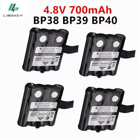 4.8v 700mAh NI-MH Battery For Uniden Radio BP38 BP39 BP40 BT-1013 GMR For MOTOROLA TLKR4 T4 T5 T6 T7