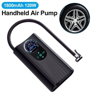 Car Air Compressor Portable 120W 12V Air Pump Car Tyre Inflator Electric Motorcycle Inflatable For Auto Motorcycles Bicycle Pump Air Compressors  Infl