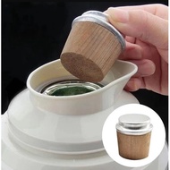 Wood Thermos Stopper Sealed Safe Durable Vacuum Flask Cork Plug Lid Cap cork stopper replacement