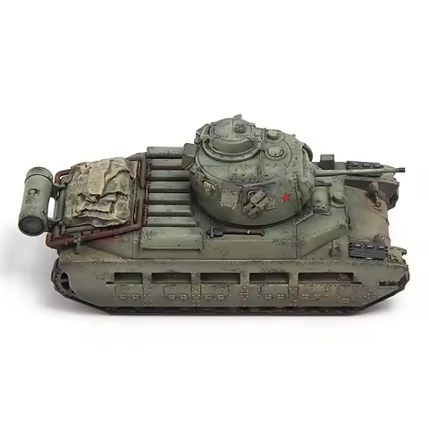 1/72 Scale British Matilda 2 Main Battle Tank Model Of Soviet Militarized Combat Tracked Fighting Ve