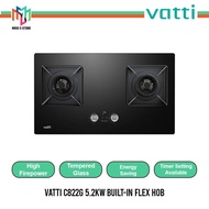 Vatti C822G 5.2KW Built-in Flex Hob 2 Burner Safety Device - C822G