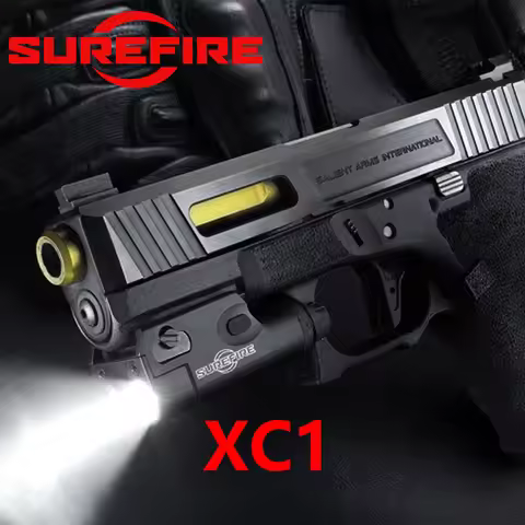 Surefire XC1 Metal Weapons Scout Light Compact Pistol Gun LED Flashlight For Airsoft G17 G18C G19 20