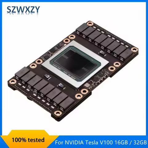 For NVIDIA Tesla V100 16GB GPU Accelerator Card V100 32GB SXM2 Connector AI Computing Deep Learning 