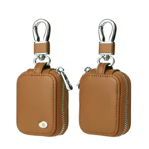 Mini Leather Earphone Case For Samsung Galaxy Buds 3 Pro/ Buds 3 For Apple Airpods 4 3 2 1 Airpods 2