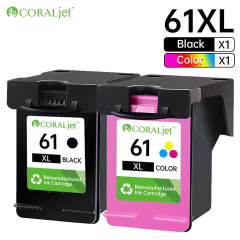 61XL Compatible for HP Ink Cartridge Combo Pack Replacement for HP Envy 4500 5530 Deskjet 1000 1010 
