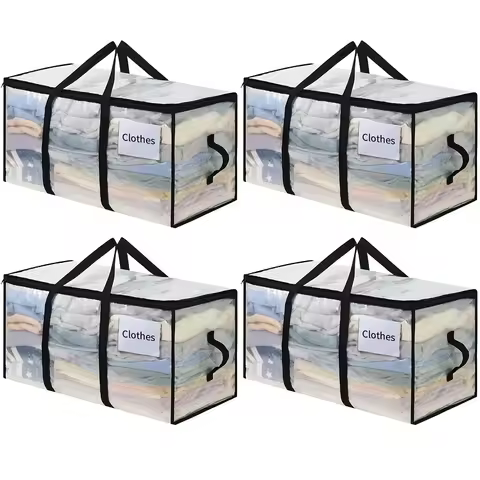 1/2/3/4PCS Moving Boxes and Bags Set of Large Moving Bags, Ideal for Moving, Travel, Relocation, and