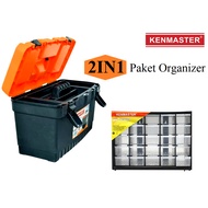 KENMASTER ORGANIZER STORAGE SAVING PACKAGE 25-slot component rack (partition) Drawer Rack 25-Slot St