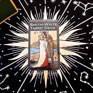 Smith-Waite Tarot Waite Century Borderless Hardcover Gilding Iron Box Tarot Genuine Version Waite