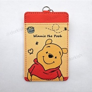 Disney Winnie The Pooh Bear Ezlink Card Holder With Keyring