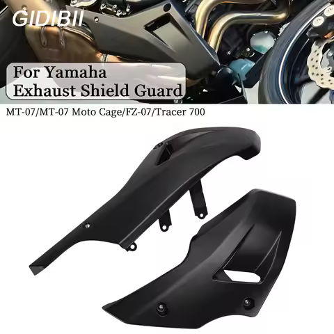 For Yamaha MT-07 Moto Cage FZ-07 Tracer 700 Lower Fairing Exhaust Shield Guard Belly Pan Kit Motorcy